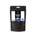 Black stand-up window pouch package displaying pure raw Black Seeds Nigella sativa Kalonji by Herby Factor Pakistan