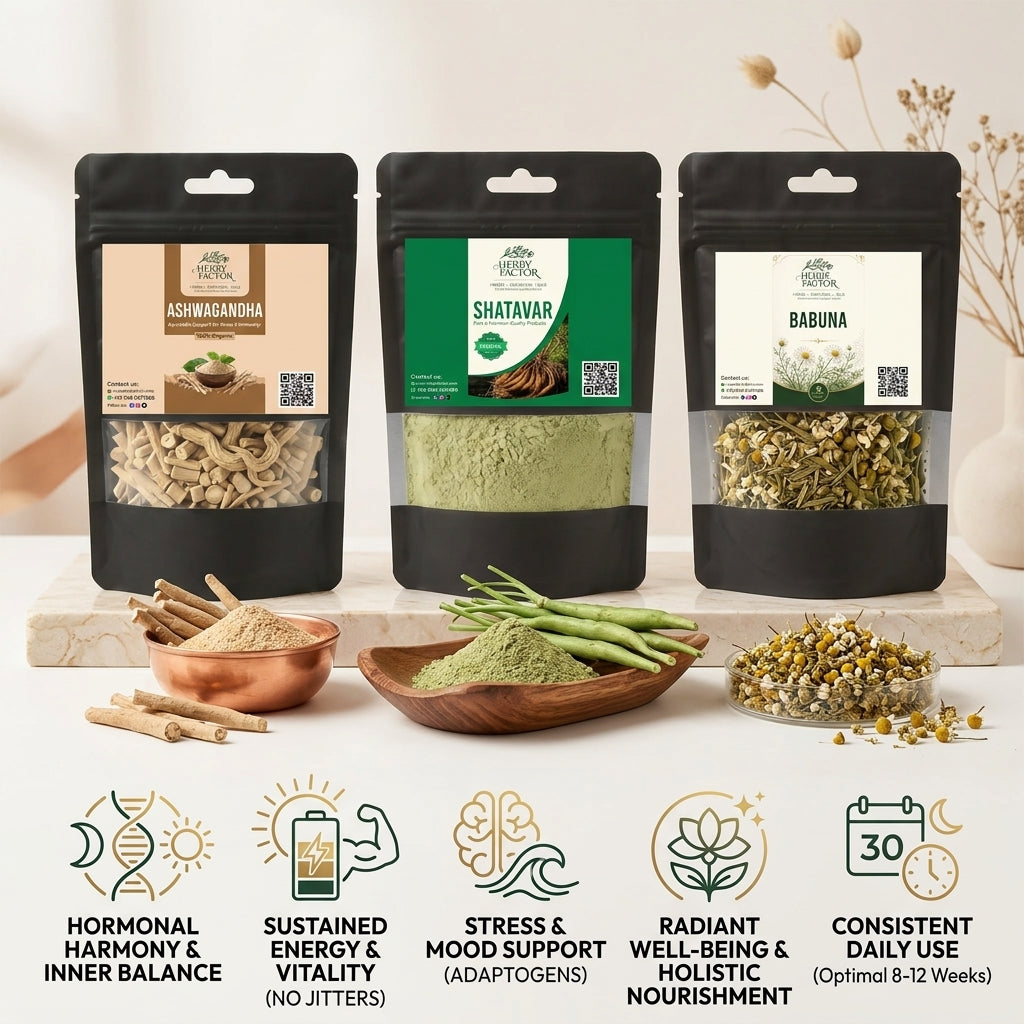 Women’s Balance & Daily Vitality Pack – Natural Hormonal & Energy Support