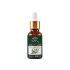 A 10ml amber glass dropper bottle of steam-distilled Herby Factor Tea Tree Oil, Melaleuca Oil, melaleuca-alternifolia by Herby Factor Pakistan